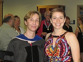 Attendees during the 2014 Graduation Reception