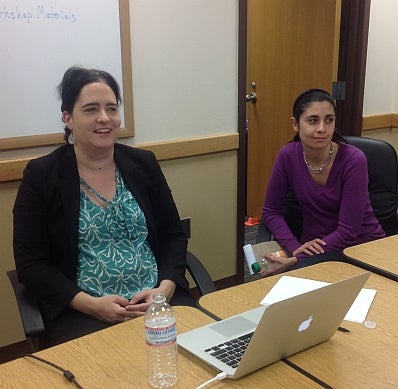 Professor Mary Helen Dupree and Professor Marianna Ryshina-Pankova