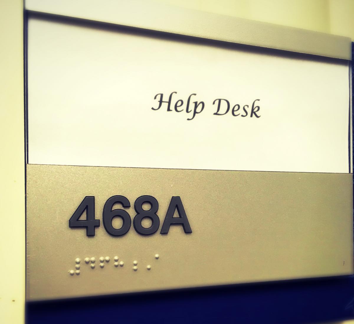 Help Desk 468A