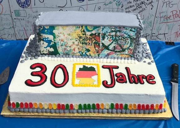 Replica Berlin Wall Cake