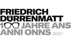 Logo for Friedrich Dürrenmatt 100 Years 