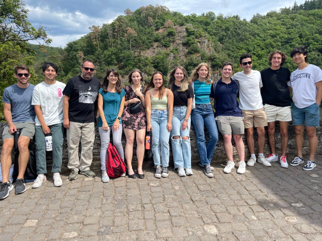 Undergraduates in Trier, Germany