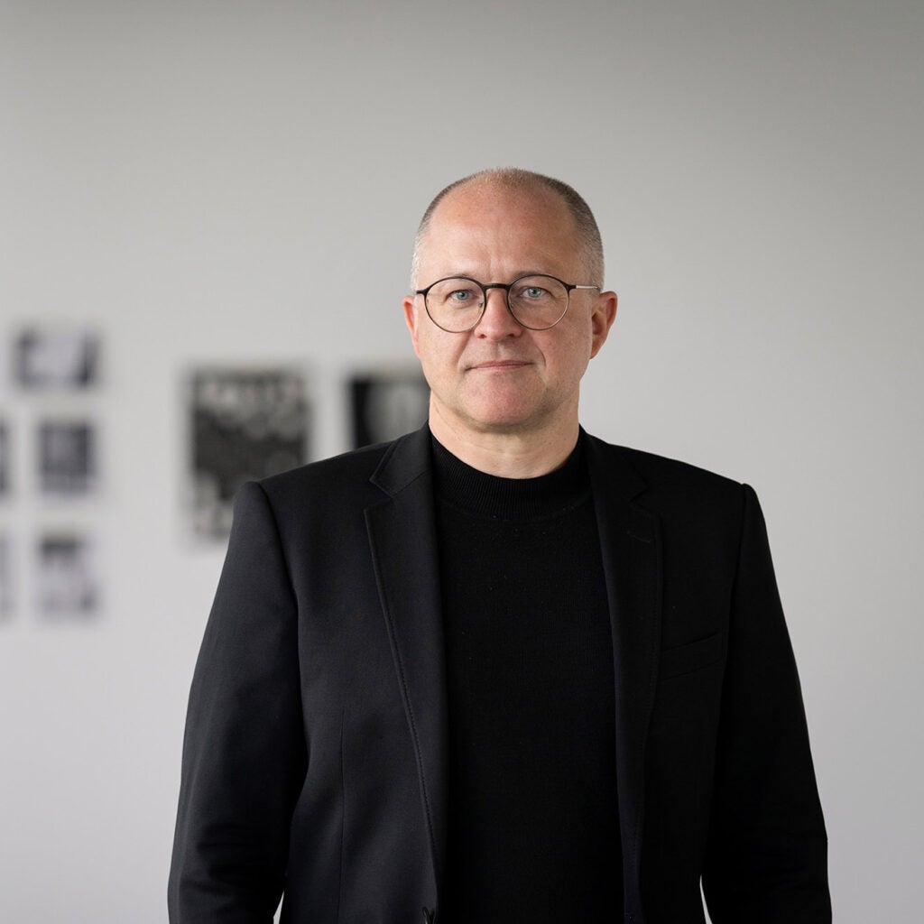 Professor Steffen Siegel against a grey background